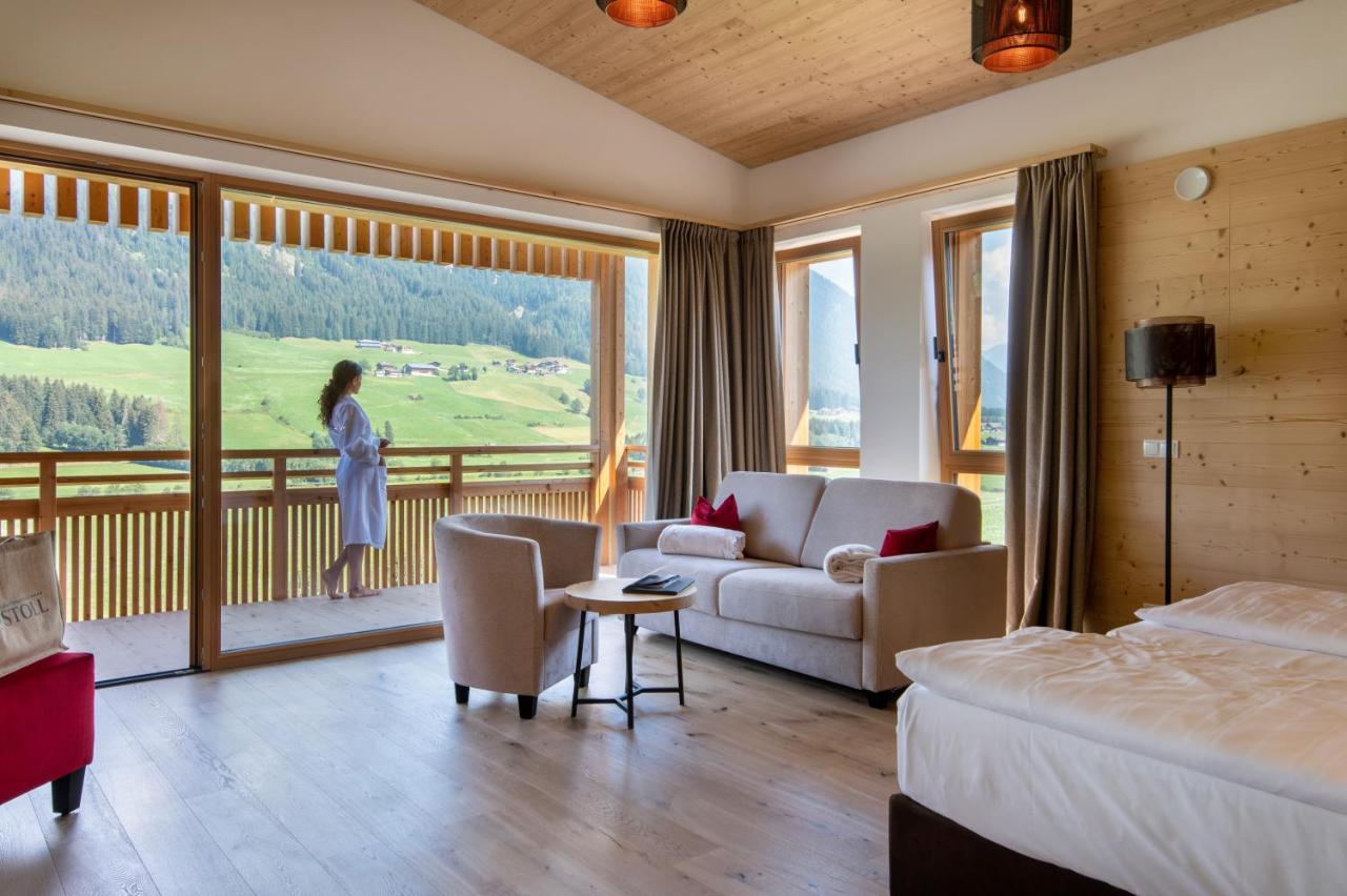 Alpine Nature Hotel Stoll Planca di Sopra Luaran gambar