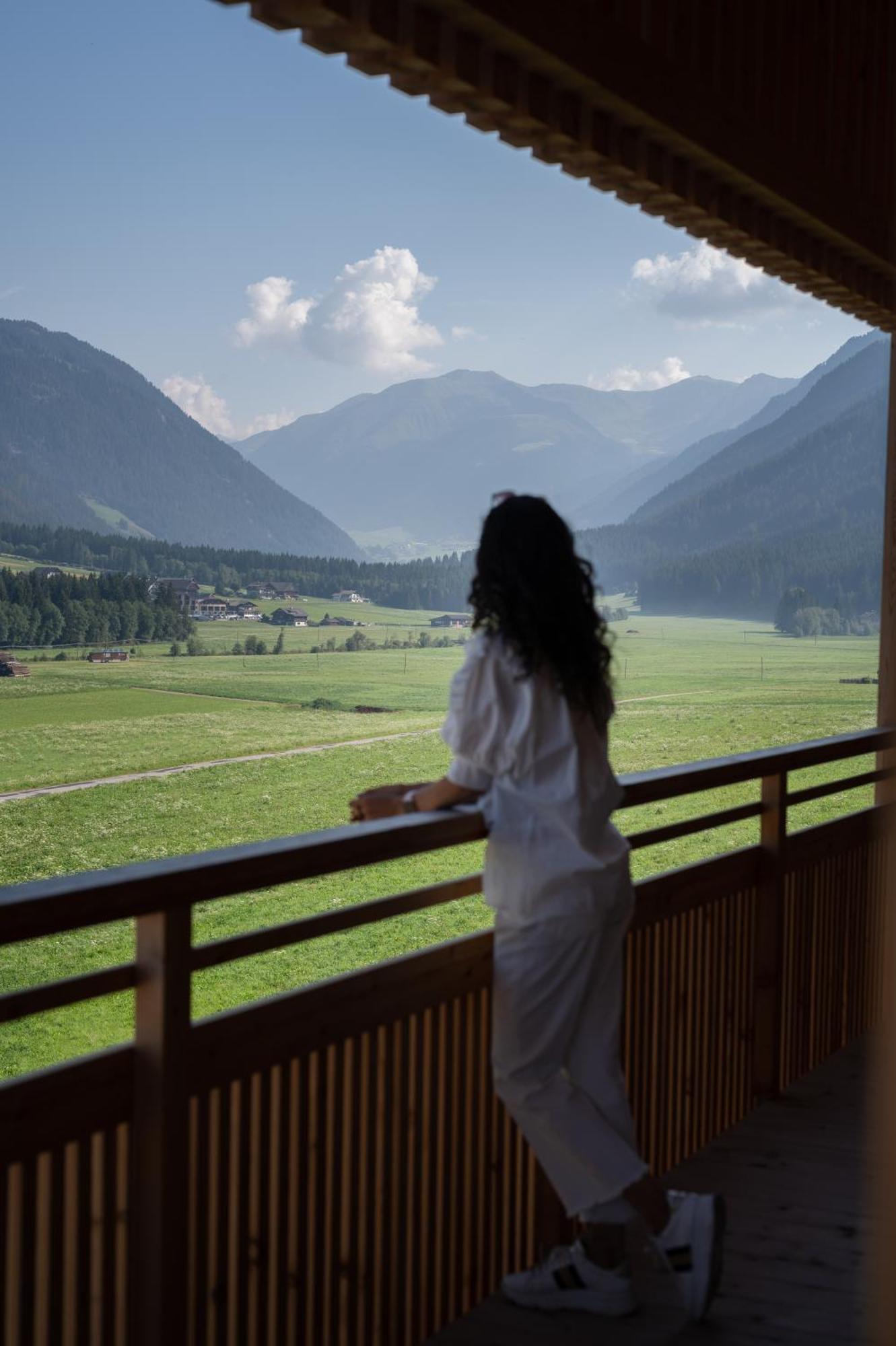 Alpine Nature Hotel Stoll Planca di Sopra Luaran gambar