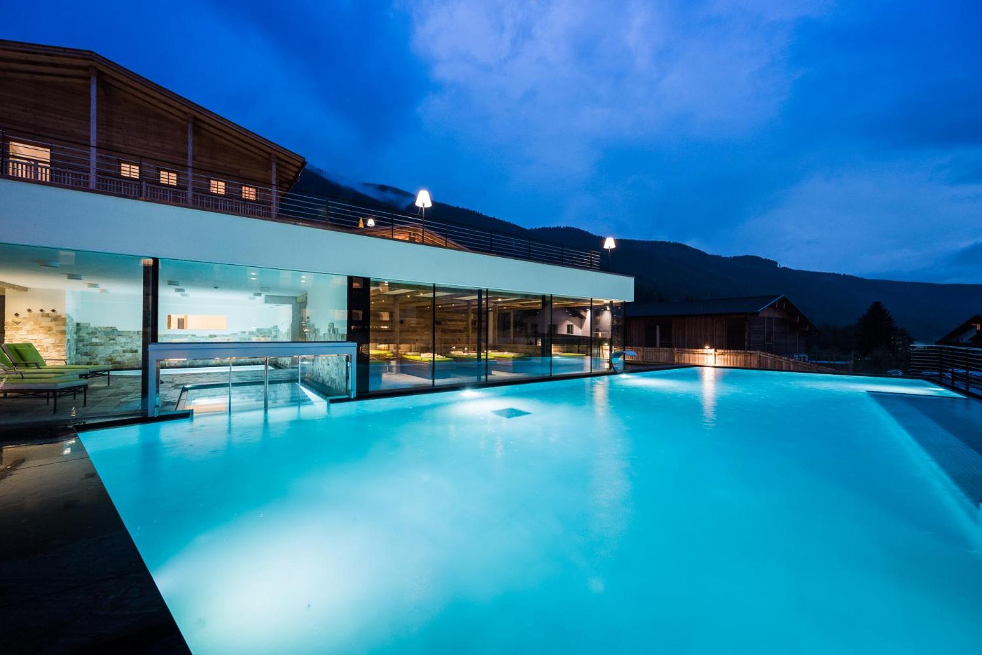 Alpine Nature Hotel Stoll Planca di Sopra Luaran gambar